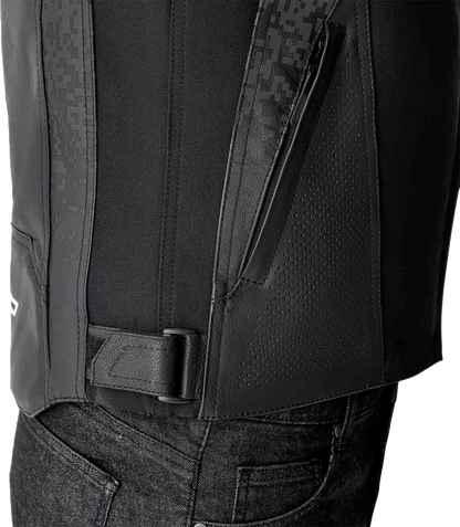 Ps Supersport K D3o Jacket Black Leather Sm