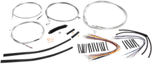 MAGNUM SHIELDING XR Handlebar Installation Kit - 15"-17" Ape Hangers - '07-'10 FLST - Stainless Steel 589252