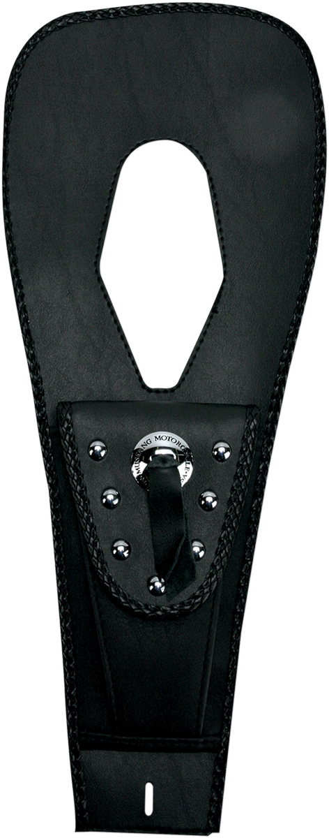 MUSTANG Pouch Tank Bib - Studded - Black - Honda 93303
