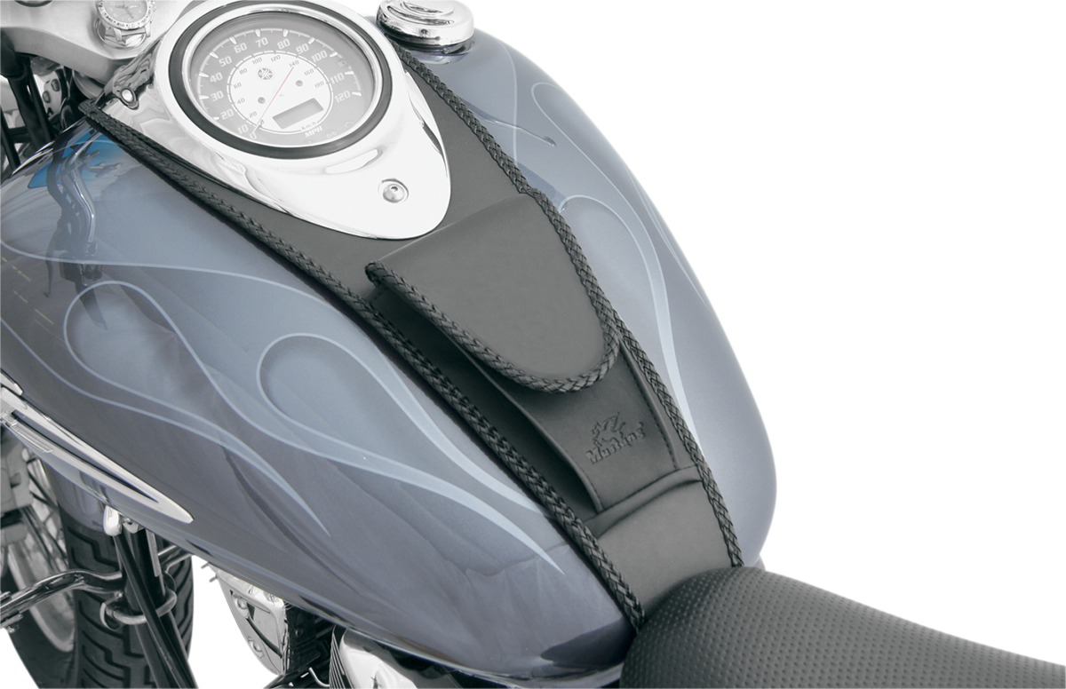 MUSTANG Pouch Tank Bib - Smooth - Black - Yamaha 93304