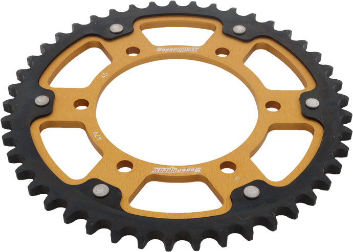 Rear Stealth Sprocket Alu/Stl 45t 530 Gld Yam