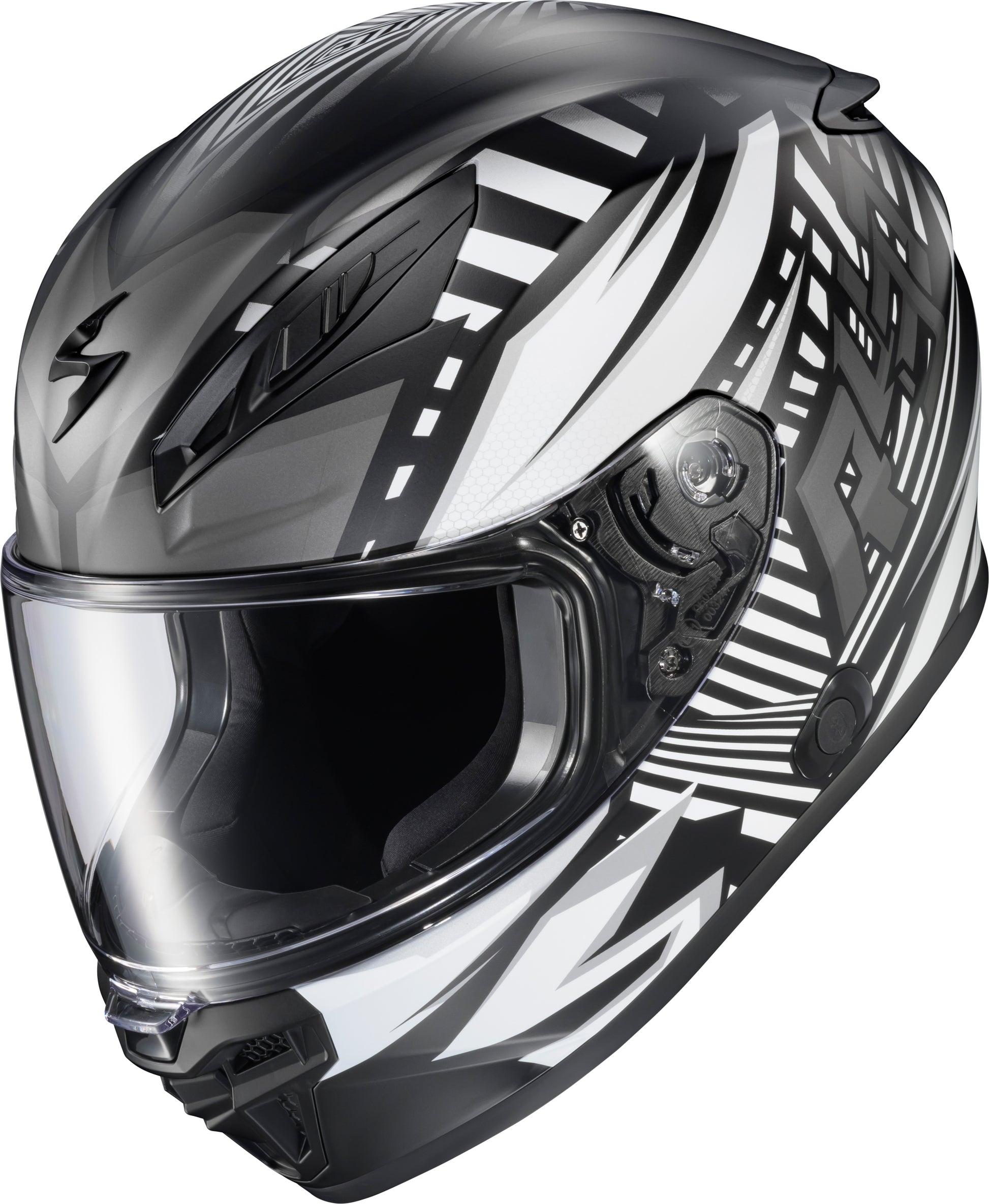 Exo R430 Full Face Helmet Head Trip Grey Sm