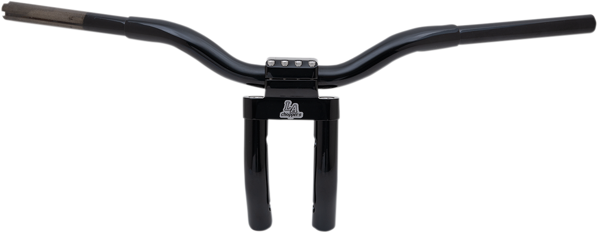LA CHOPPERS Kage Fighter-T Pullback Handlebar - Pullback - 9" - Black LA-7336-06B