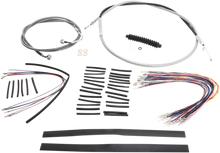 MAGNUM SHIELDING XR Handlebar Installation Kit - 12"-14" Ape Hangers - '08-'13 Touring - Stainless Steel 589361