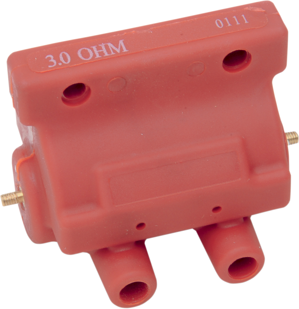 DRAG SPECIALTIES Ignition Coil - 42 Ohm - Red 10-2025