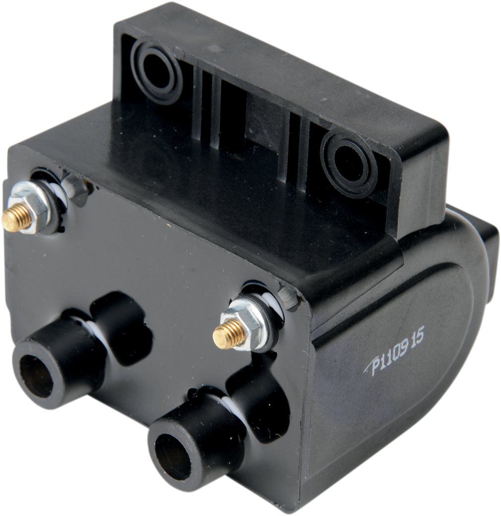 DRAG SPECIALTIES Dual-Fire Ignition Coil - Black - Harley Davidson 10-2027