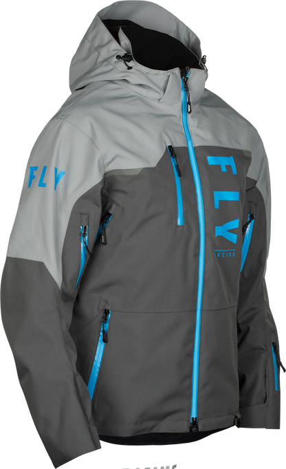 Carbon Jacket Grey/Blue Md