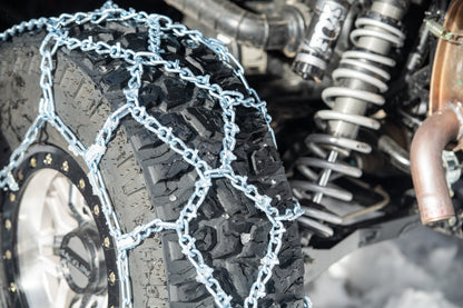 Diamond V Bar Snow Chains 30" 30x10 14 And 30x10 15