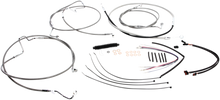 MAGNUM SHIELDING XR Handlebar Installation Kit - 12"-14" Ape Hangers - '14-'15 FLHR - Stainless Steel 589481