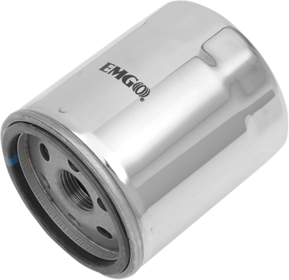EMGO Oil Filter - Chrome - Buell/Harley-Davidson 10-82442