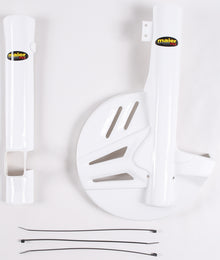 Fork/Disc Guard White