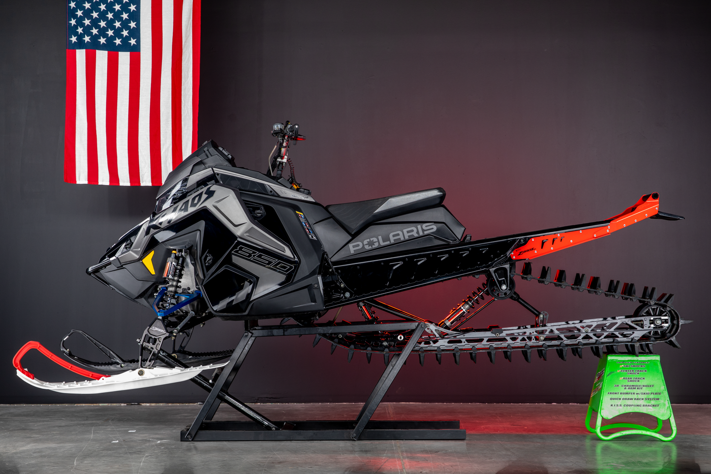 Rear Bumper Red Matryx Slash 163 165"