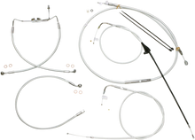 MAGNUM SHIELDING Sterling Chromite II® Designer Handlebar Installation Kit - 10" - '07 FLH 387294