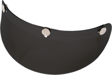 Z1R 3-Snap Bubble Visor - Black 0132-0558