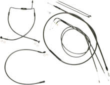 MAGNUM SHIELDING Black Pearl™ Designer Handlebar Installation Kit - 10" - '96-'06 FLH 487284