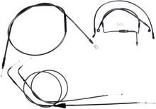 MAGNUM SHIELDING Black Pearl™ Designer Handlebar Installation Kit - 10" - '07 FLH 487294