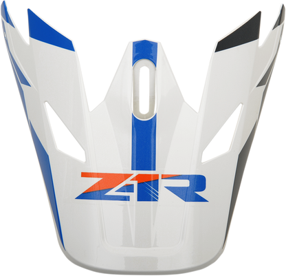 Z1R Rise Visor Kit - Orange/Blue 0132-1085