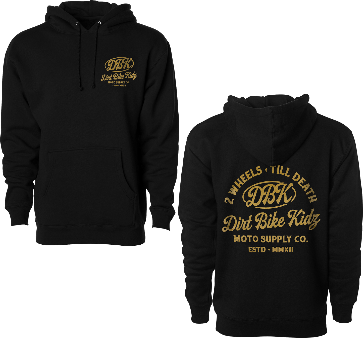 Gold Nugget Hoodie Black 2x