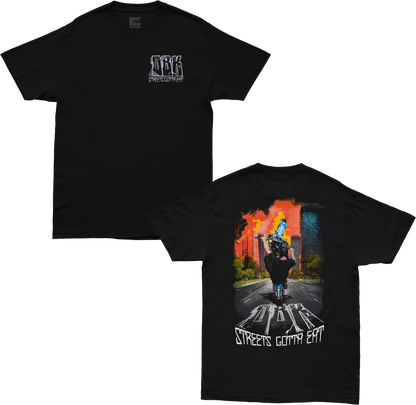 Streets Gotta Eat Tee Black 2x