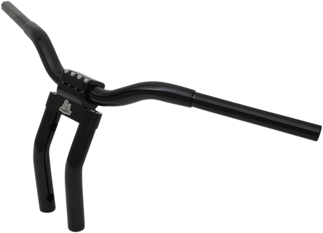 LA CHOPPERS Kage Fighter-T Pullback Handlebar - Pullback - 11" - Black LA-7336-08B