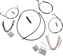 MAGNUM SHIELDING XR Handlebar Installation Kit - 12"-14" Ape Hangers - '00-'06 FLST - Black 486441