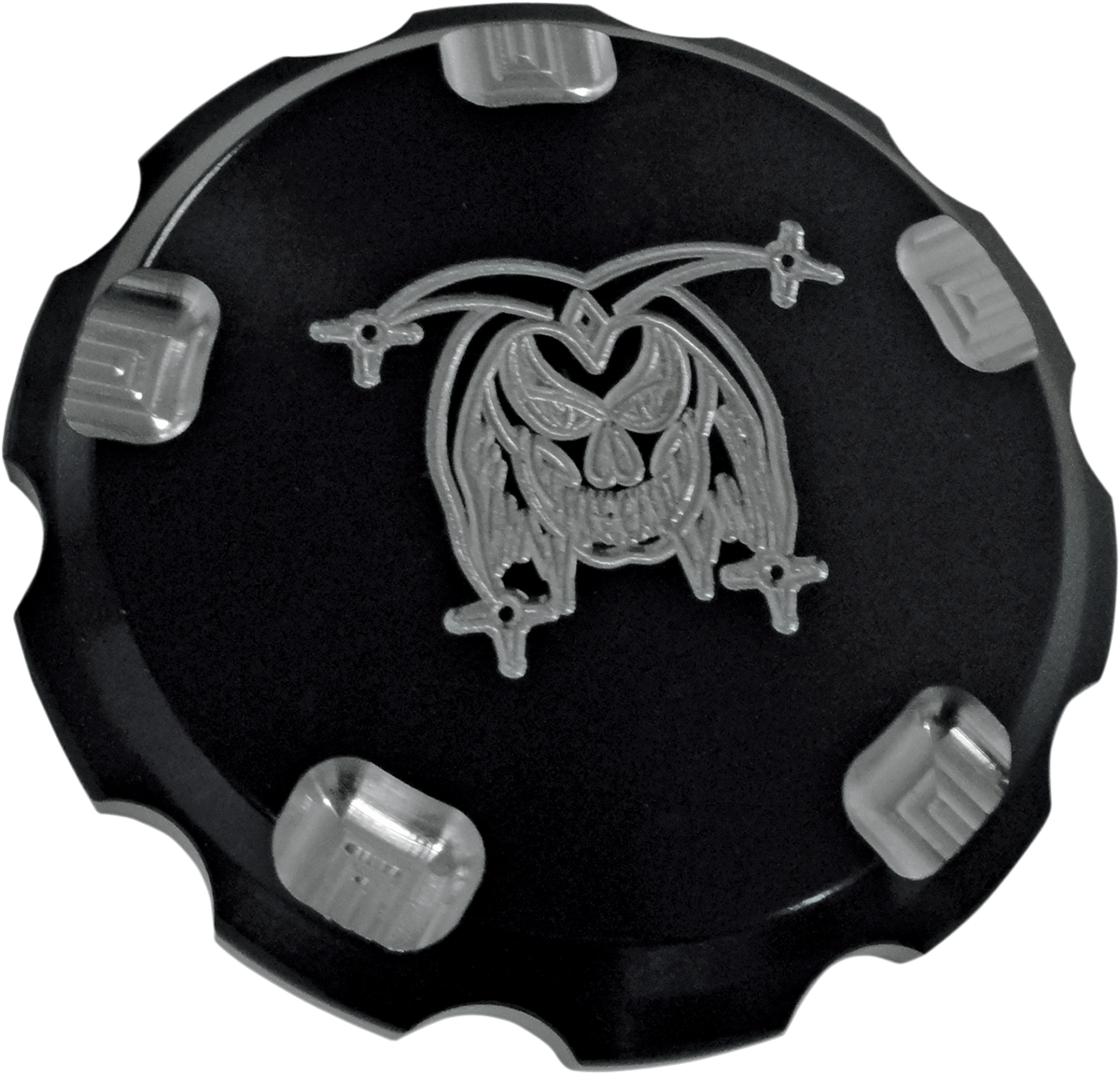 JOKER MACHINE Gas Cap - Joker - Black - Harley-Davidson 10-441B