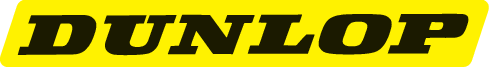 FACTORY EFFEX Logo Decals - DUNLOP - Yellow - 5 Pack 04-2669