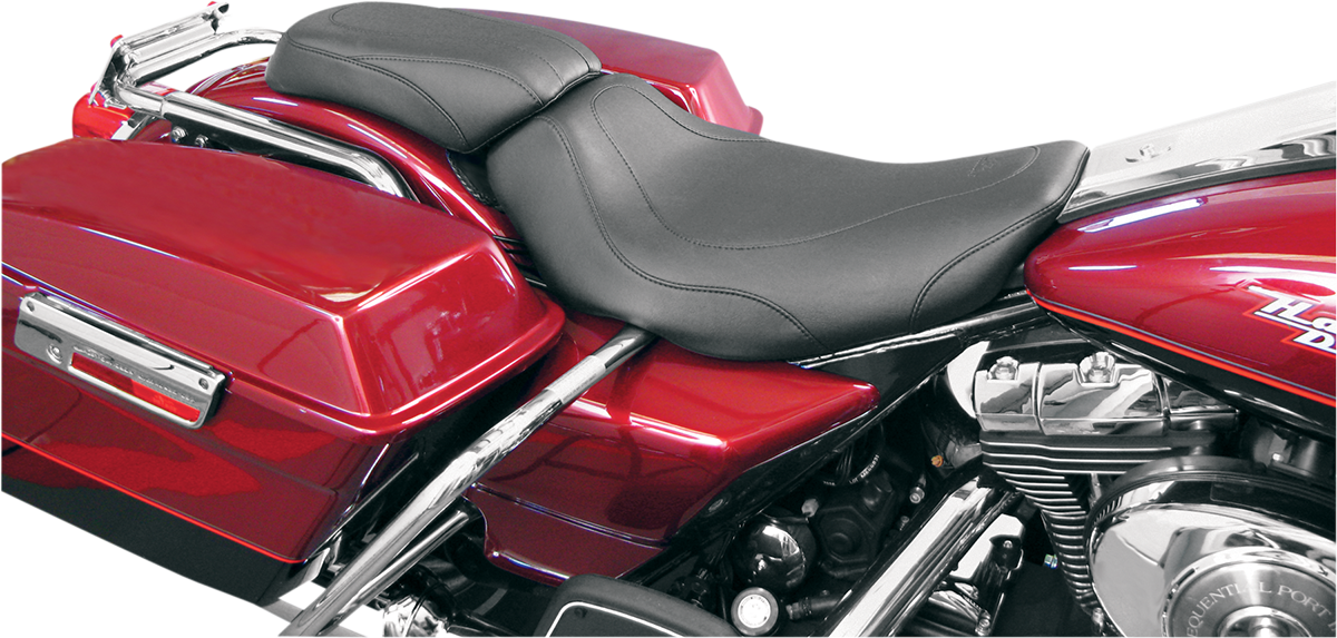 MUSTANG Tripper™ Solo Seat - without Backrest - Stitched - Black - FLH/FLT '97-'07 76350