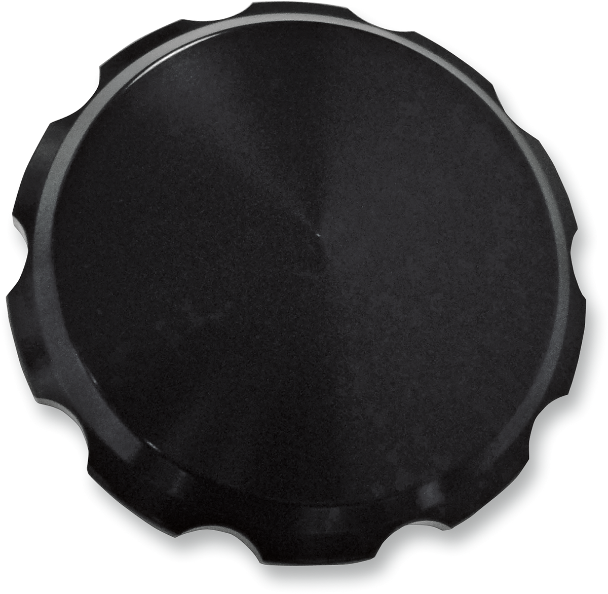 JOKER MACHINE Gas Cap - Smooth - Black - Harley-Davidson 10-442B