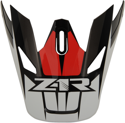Z1R Rise Visor Kit - Ascend - Red 0132-1247