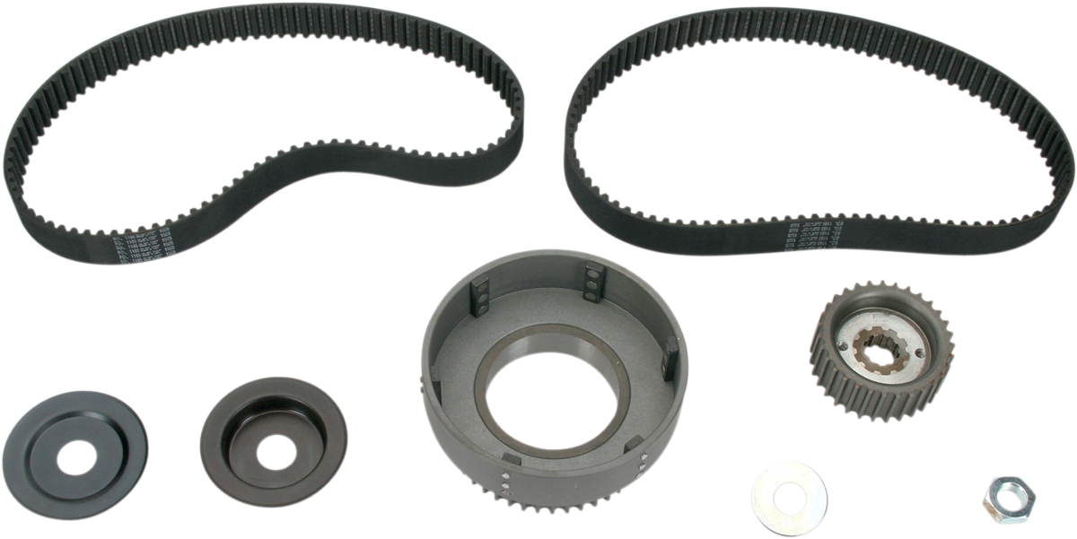 BELT DRIVES LTD. Belt Drive Kit - 1-1/2" - 11 mm - Kick Start - Spline Shaft - '55-'E84 Big Twin 47-31SK-2