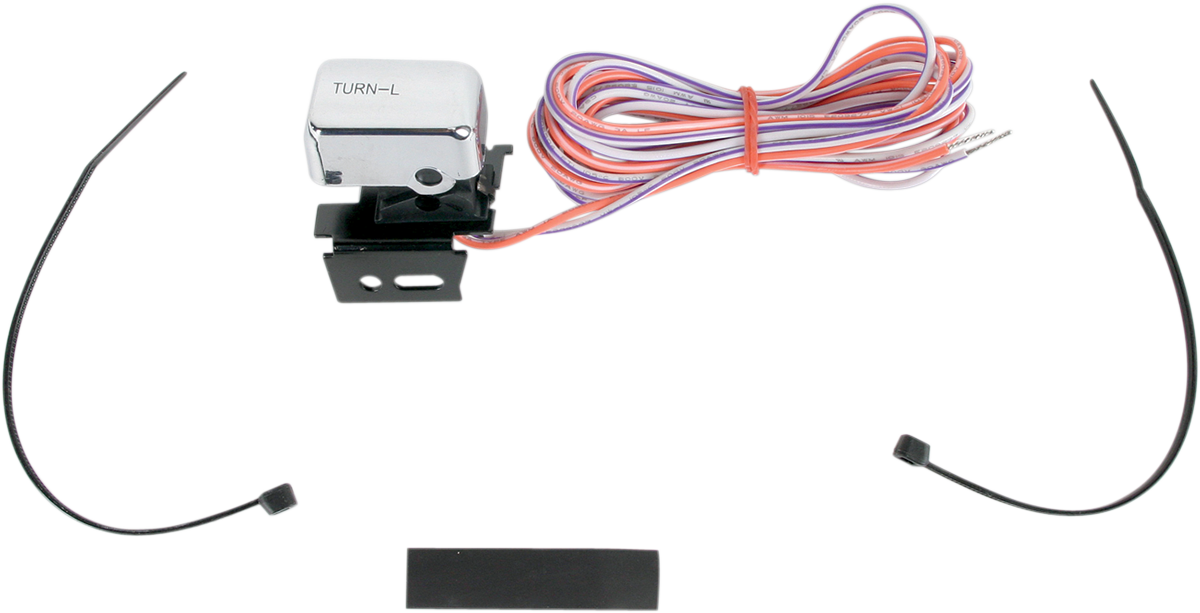 DRAG SPECIALTIES Handlebar Switch Kit - Left-Side - Turn Signal - Chrome H18-0333C-L