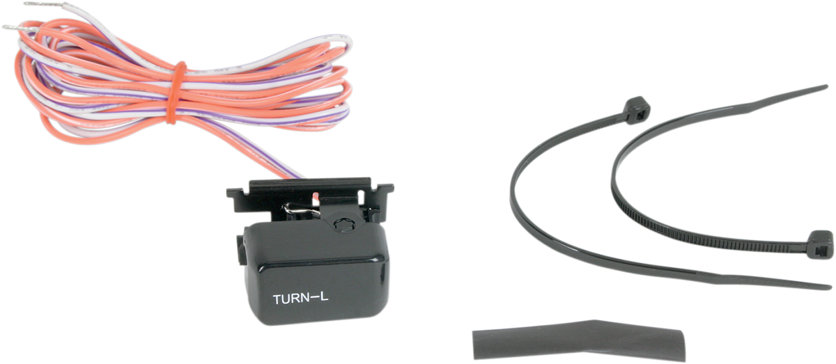 DRAG SPECIALTIES Handlebar Switch Kit - Left-Side - Turn Signal - Black H18-0333B-L