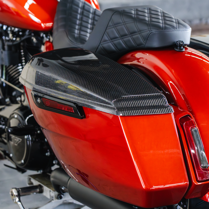 Carbon Fiber Saddlebag Lids Flh/Flt 23 25 (Ex Flhr)