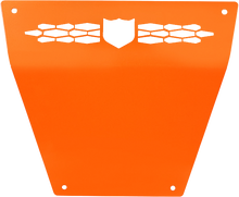 Front Race Skid Plate Orange Pol