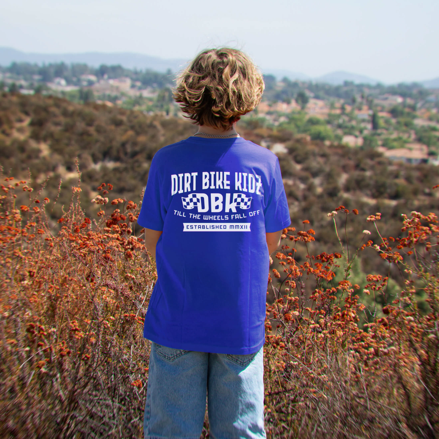 Till The End Youth Tee Royal Blue Yx