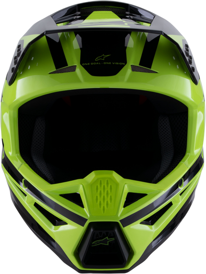 Sm3 Heat Helmet Yellow Fluo/Black Glossy Sm