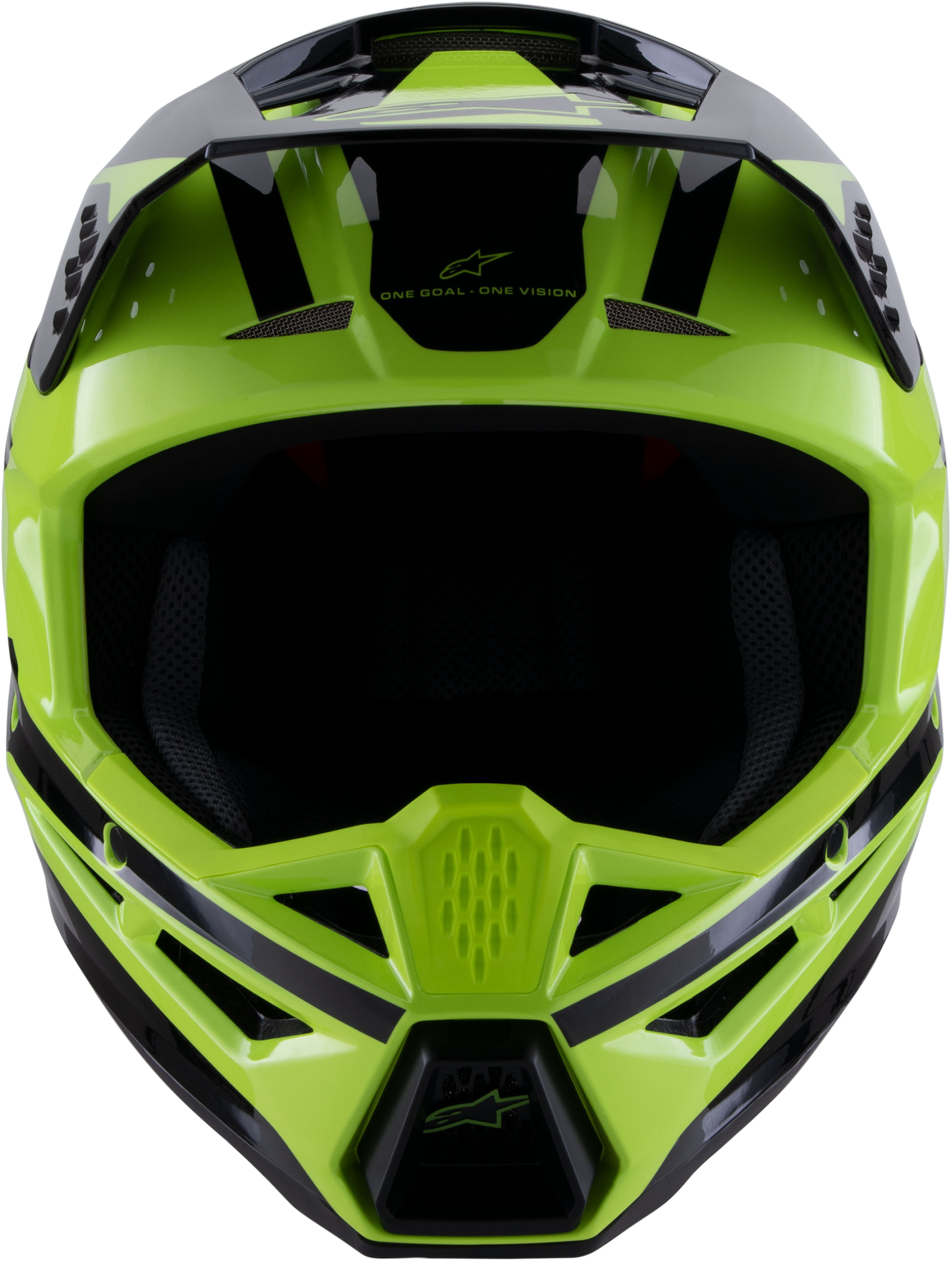 Sm3 Heat Helmet Yellow Fluo/Black Glossy 2x