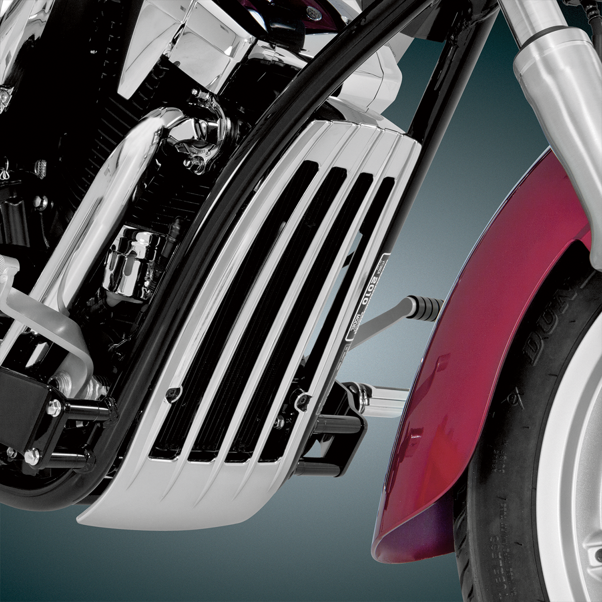 SHOW CHROME Radiator Grille - Chrome - Honda 55-355