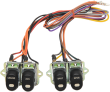 DRAG SPECIALTIES Rocker Switch Assembly - '96-'13 FLT H18-0552