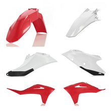 Acerbis 21-23 GasGas MC125/250F/450F/ EX300/250F/350F/450F Plastic Kit - Red/White