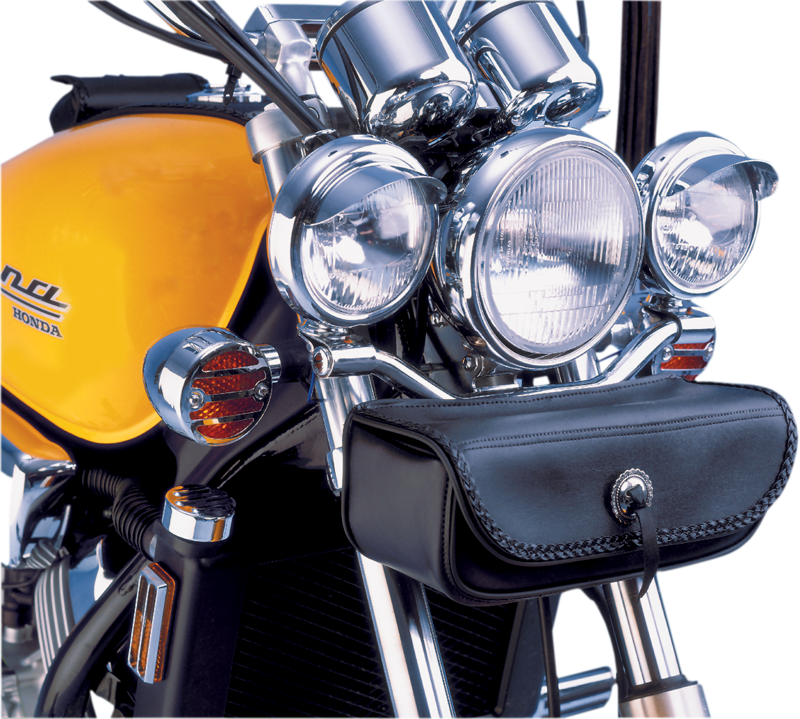 SHOW CHROME 4-1/2" Spotlight Visor - Chrome 1-229