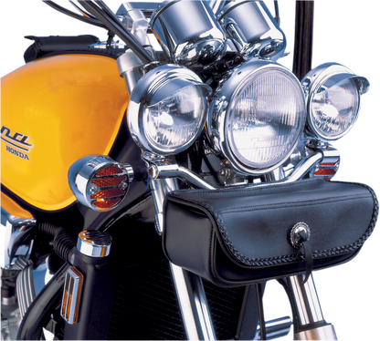 SHOW CHROME 4-1/2" Spotlight Visor - Chrome 1-229