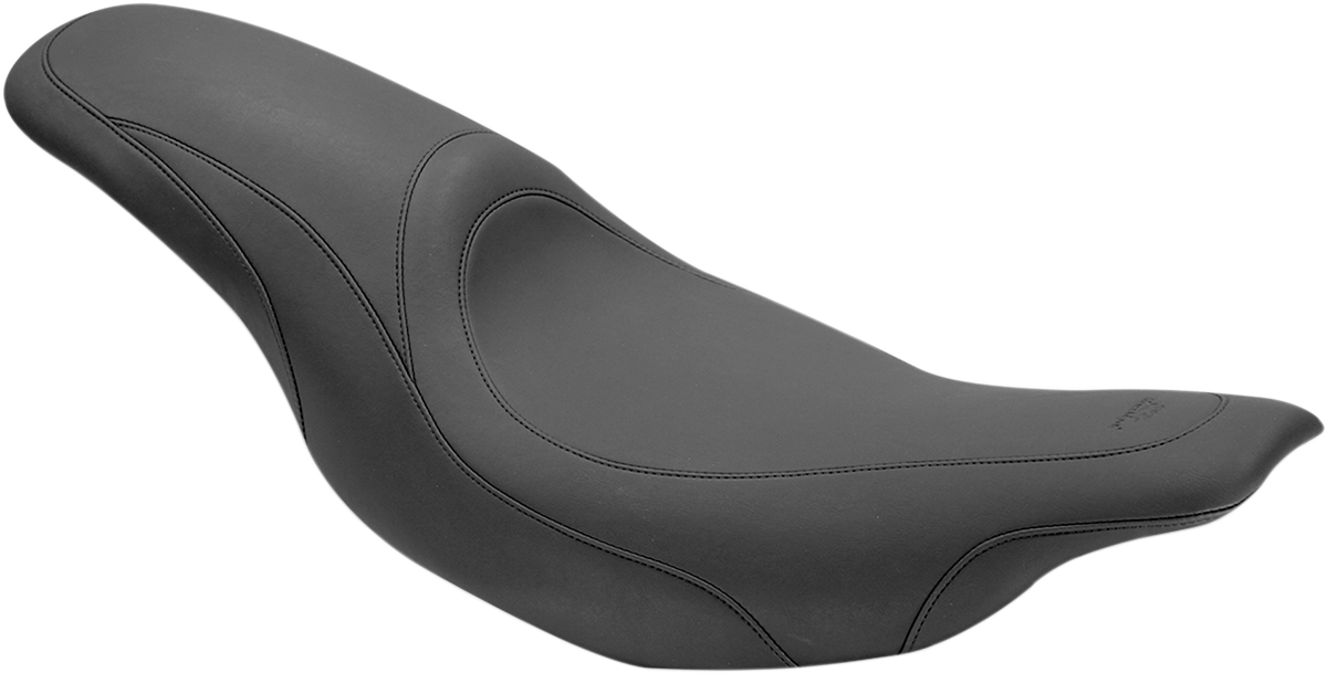 MUSTANG Seat - Tripper™ Fastback - Stitched - Black - FLH '97-'07 76589
