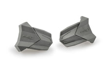 Rubber End Replacement Frame Slider R19 Pair Grey