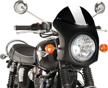 Windscreen Semi Fairing Bullet Carbon/Black