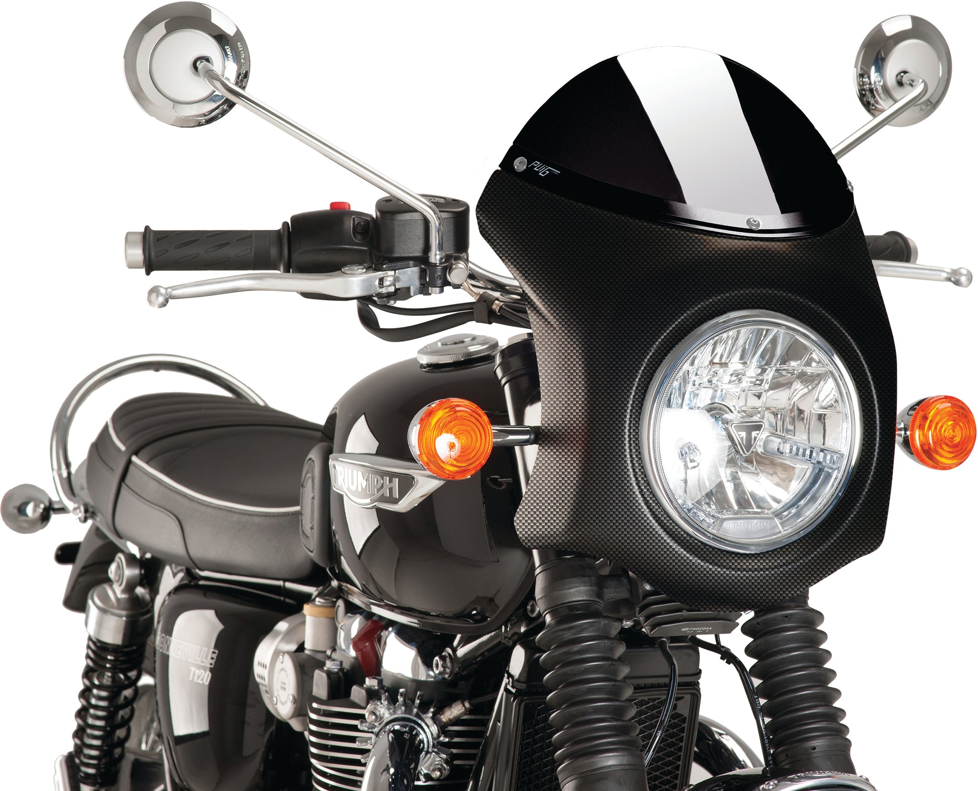 Bullet Semi Fairing Black