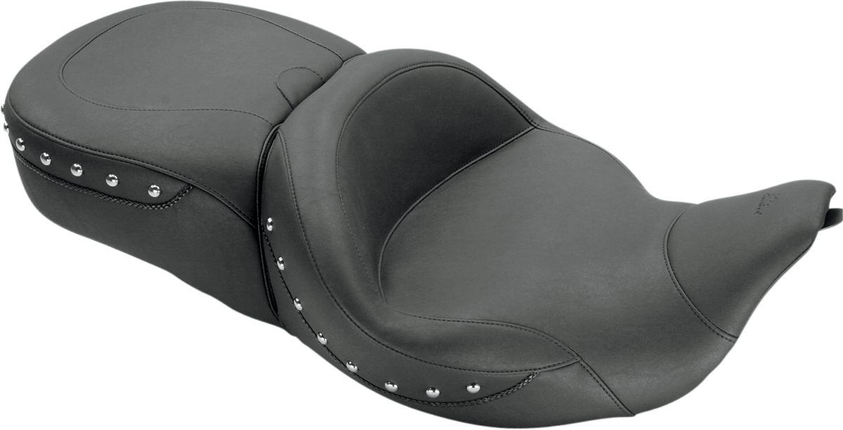 MUSTANG Super Touring Seat - Chrome Studded - FL '08-'25 79546