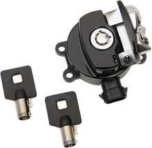 DRAG SPECIALTIES Ignition Switch - Skull - Black E21-0214GBSKD