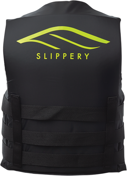 SLIPPERY Hydro Nylon Vest - Black/Neon Yellow - 2XL/3XL 112214-30008020